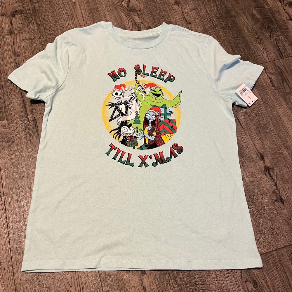 Oogie Boogie christmas shirt kids size XL nightmare before christmas NWT